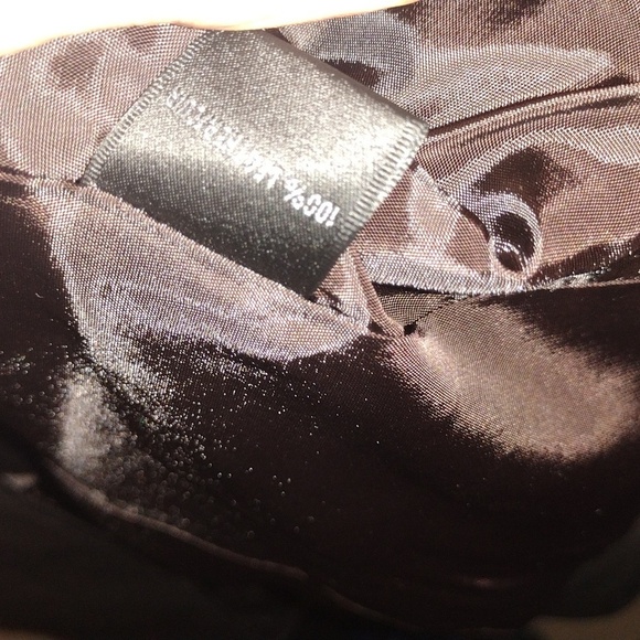 Lafayette 148 100% Leather Dark Brown Mocha Jacket 14 - Picture 5 of 6